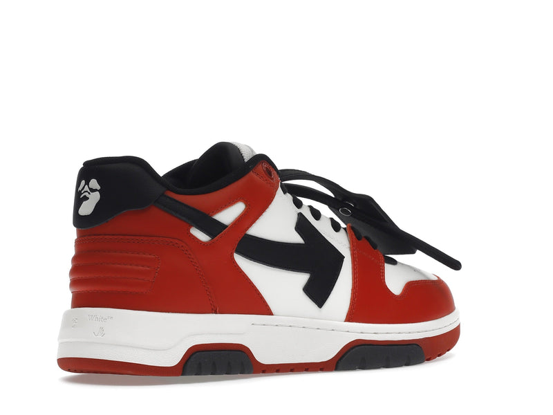 OFF-WHITE Out Of Office OOO Baskets Basses Noir Blanc Rouge 