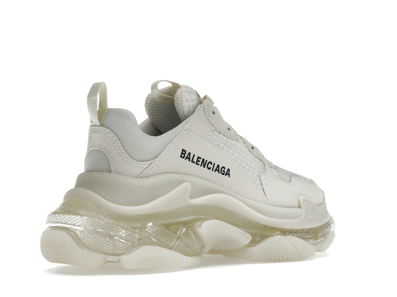 Balenciaga Triple S Clear Sole Beige Clair (Femme)