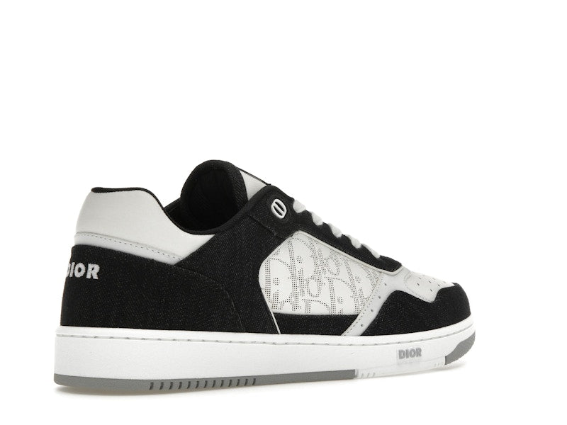 Dior B27 Low Blanc Noir Denim