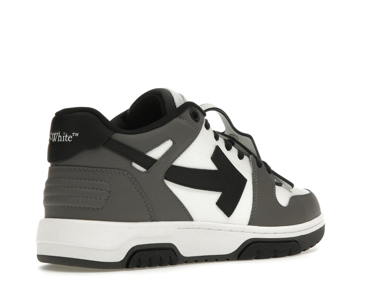 OFF-WHITE Out Of Office OOO Baskets basses Gris foncé Noir 