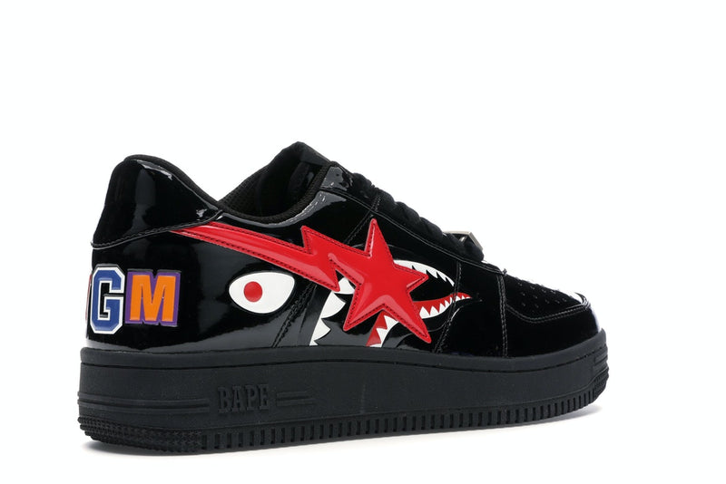 A Bathing Ape Bape Sta Low Shark Noir