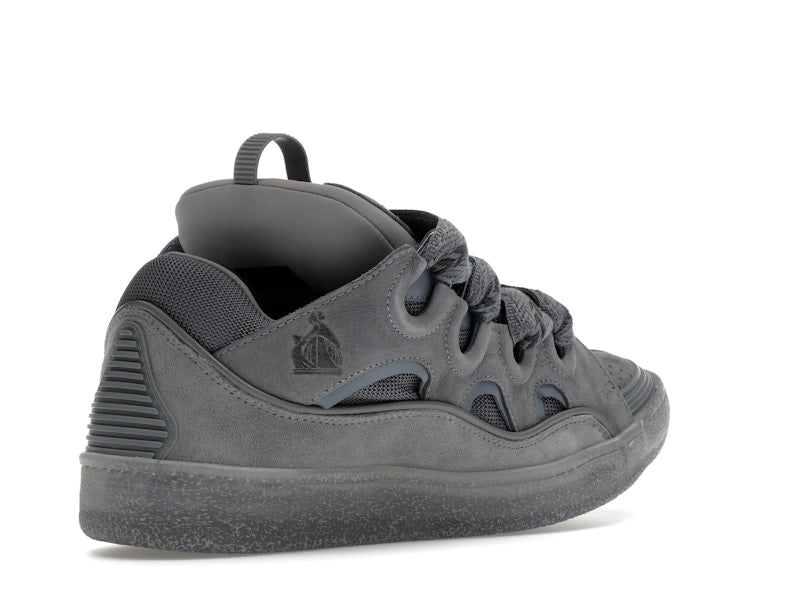 Lanvin Cuir Curb Effet Moucheté Gris Clair 