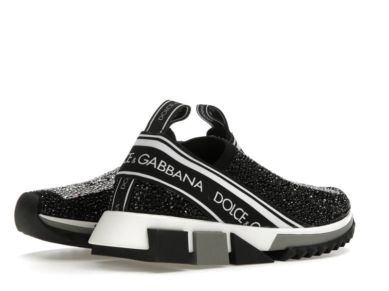 Dolce &amp; Gabbana Sorrento Slip On Noir Cristal