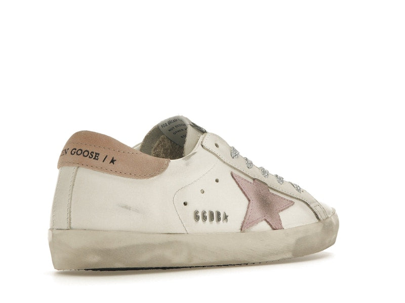 Golden Goose Super-Star Blanc Rose Antique