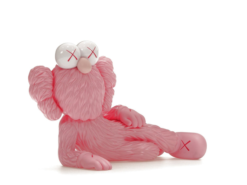 Figurine en vinyle KAWS TIME OFF rose