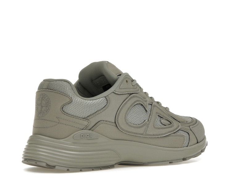 Baskets Dior x Stone Island B30 grises 