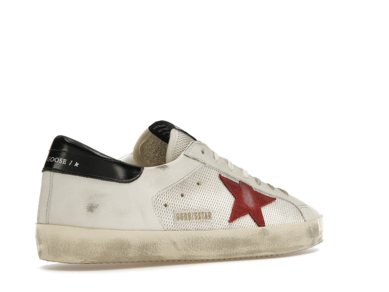 Golden Goose Super-Star Blanc Rouge Noir