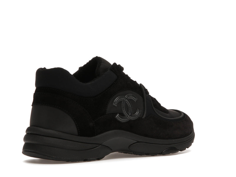 Chanel Low-Top-Sneaker Schwarz