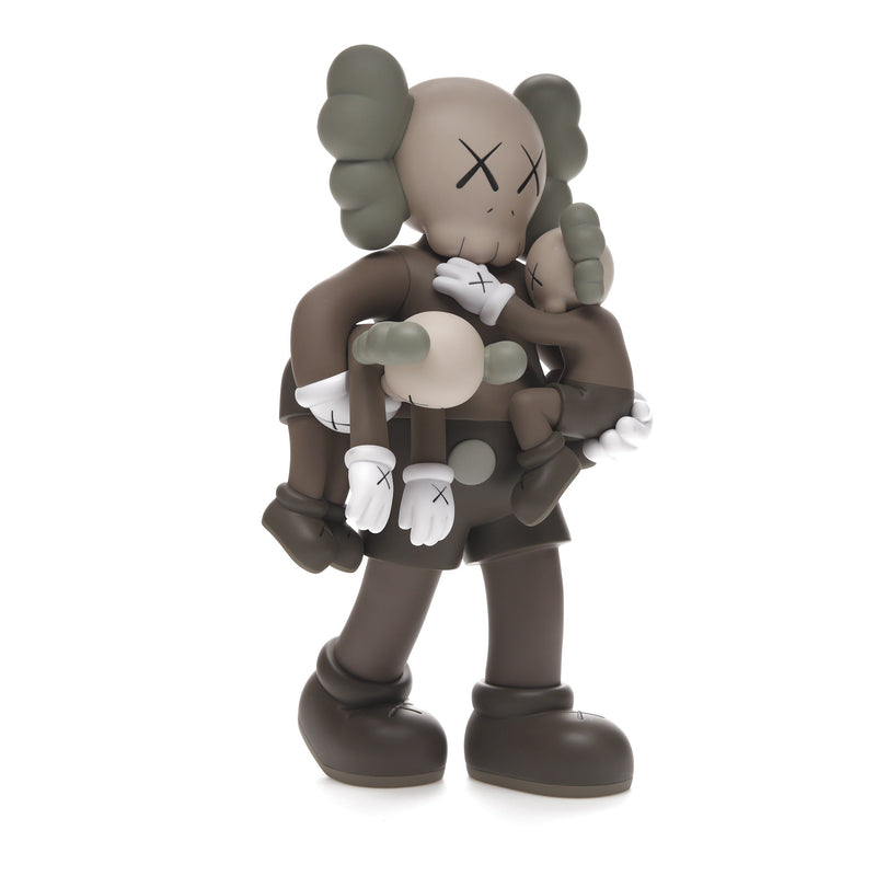 Figurine en vinyle KAWS Clean Slate marron