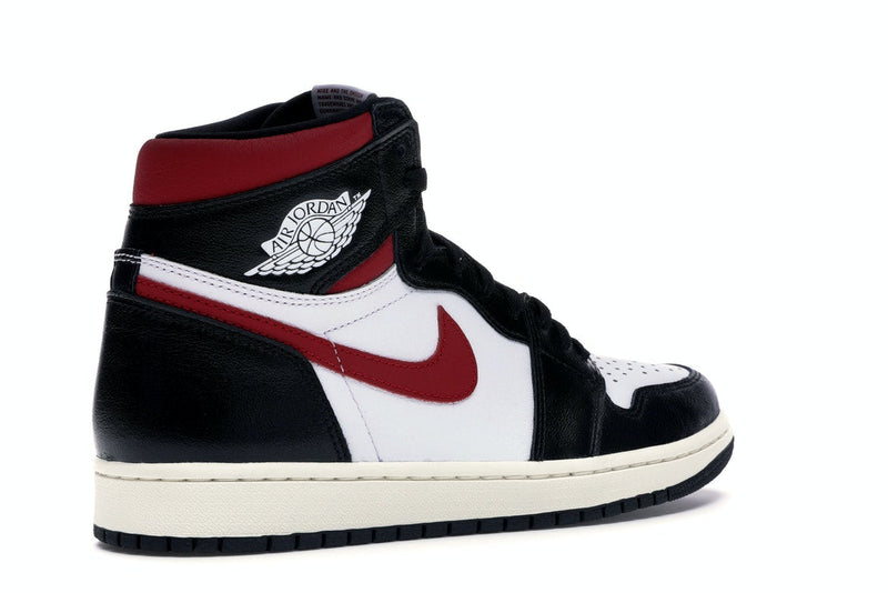 Jordan 1 Retro High Noir Gym Rouge