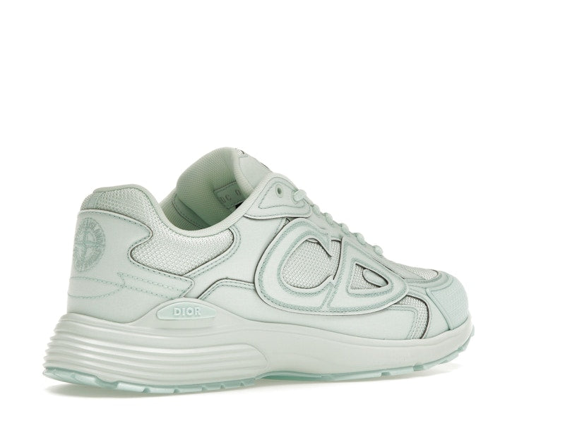 Baskets Dior x Stone Island B30 Vert Clair