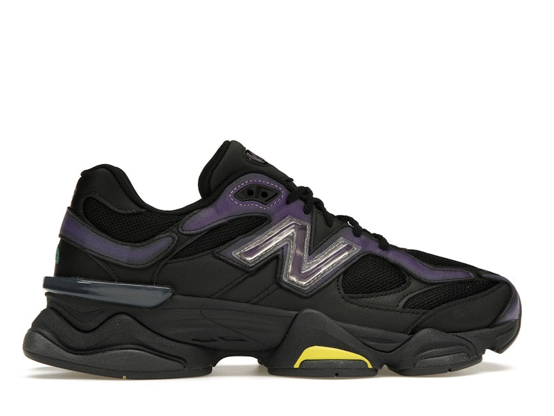 New Balance 9060 Mowalola Burglarwear Noir Violet Jaune