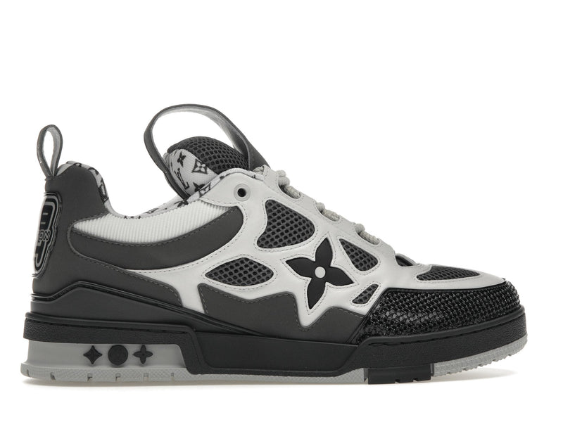 Baskets de skate Louis Vuitton LV Gris Blanc