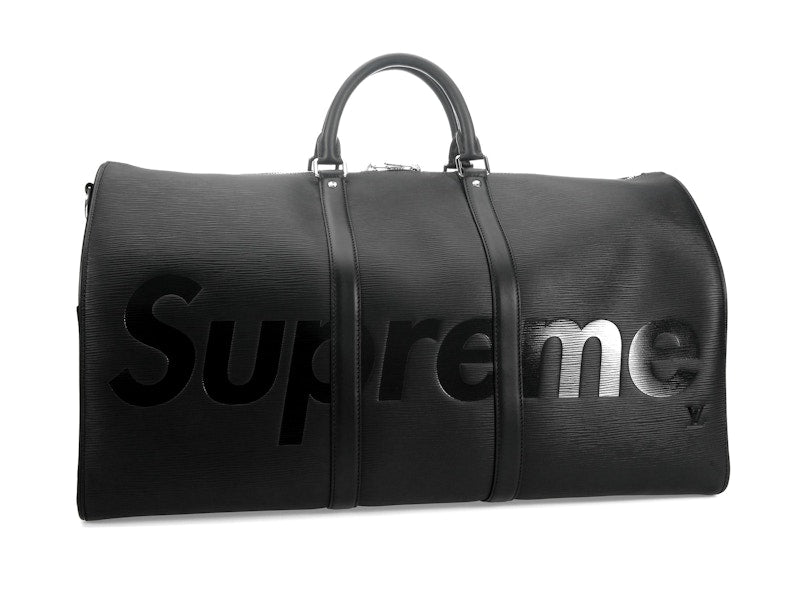Louis Vuitton x Supreme Keepall Bandouliere Epi 55 Noir 