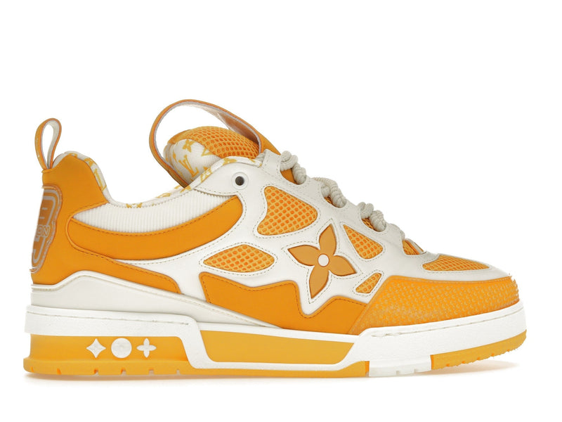 Baskets de skate Louis Vuitton LV Jaune Blanc