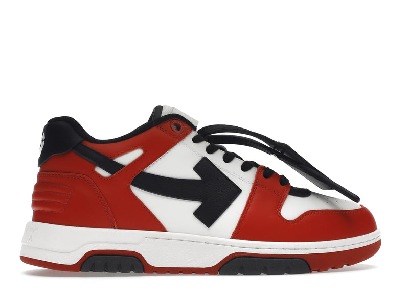 OFF-WHITE Out Of Office OOO Baskets Basses Noir Blanc Rouge 