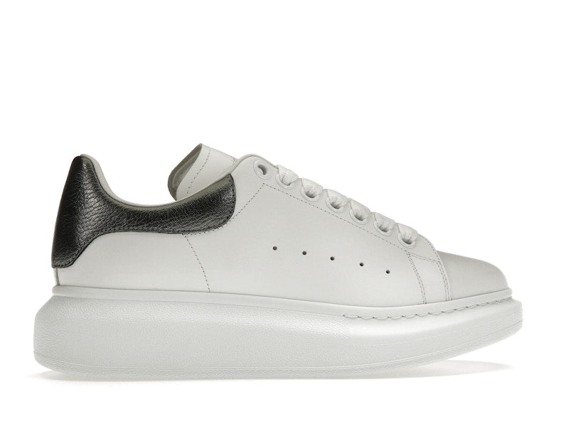 Alexander McQueen Oversized Weiß Metallic