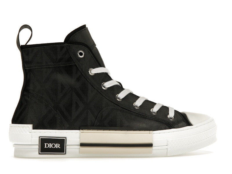 Dior B23 High Top Noir CD Diamant