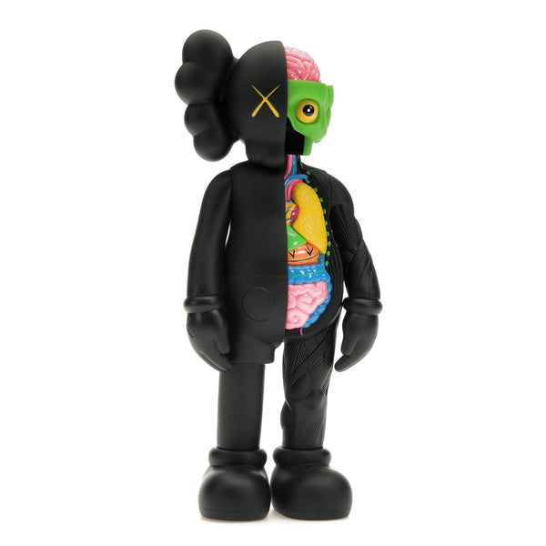 Figurine en vinyle KAWS Companion Flayed Open Edition noire