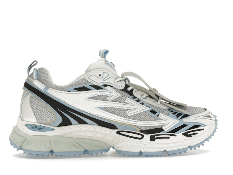 OFF-WHITE Be Right Back Blanc Bleu Clair 