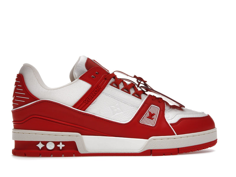 Baskets Louis Vuitton Rouge Blanc