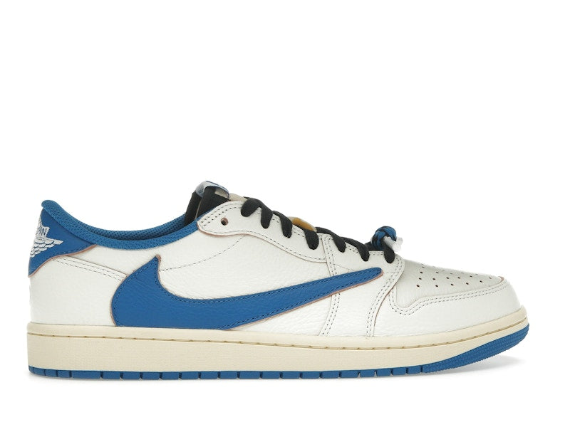 Jordan 1 Retro Low OG SP Fragment x Travis Scott Sail Military Blue