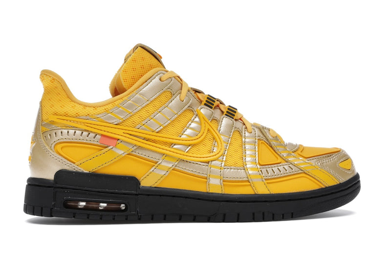 Nike Air Rubber Dunk Off-White University Gold 
