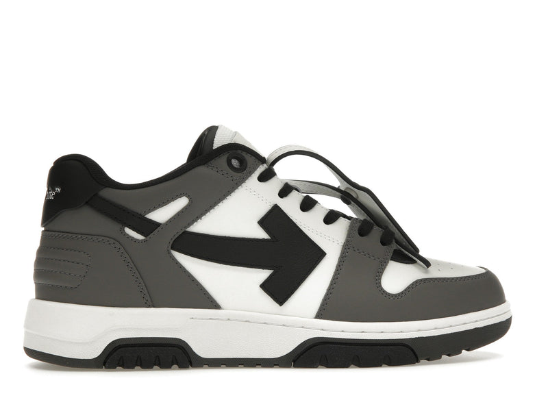 OFF-WHITE Out Of Office OOO Baskets basses Gris foncé Noir 
