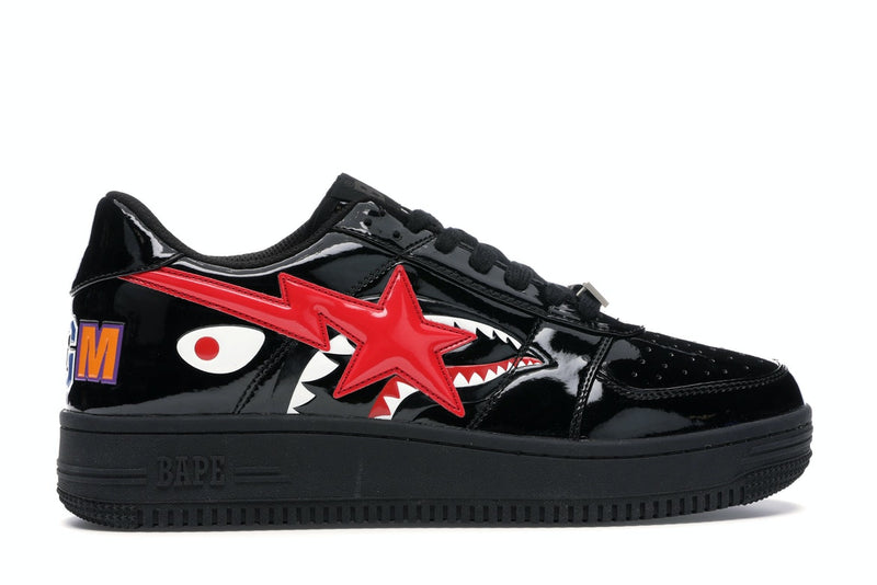 A Bathing Ape Bape Sta Low Shark Noir