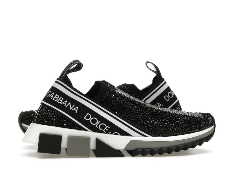 Dolce &amp; Gabbana Sorrento Slip On Noir Cristal