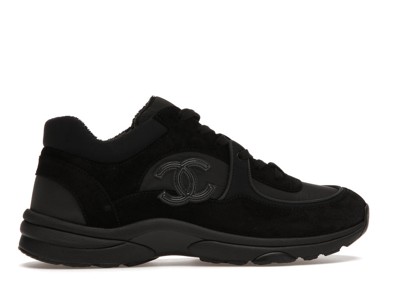 Chanel Low-Top-Sneaker Schwarz