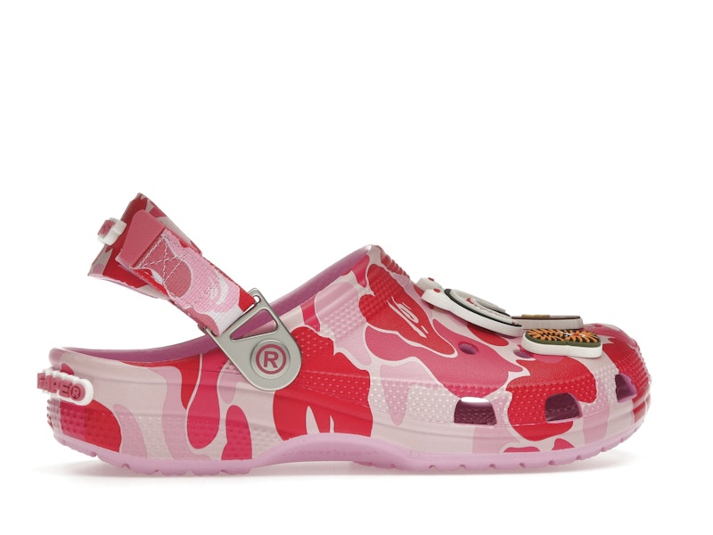 Crocs Classic Clog A Bathing Ape ABC Camo Rose