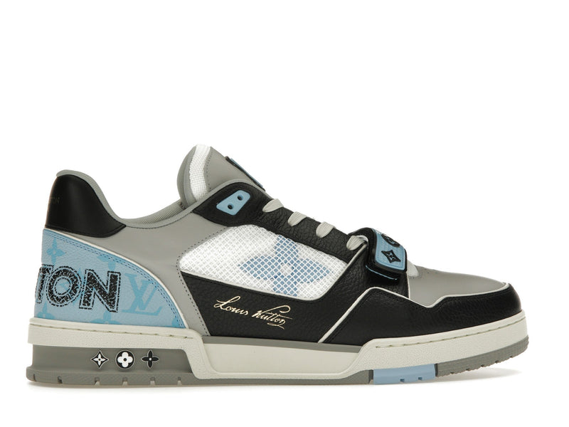 Louis Vuitton LV Trainer Bleu Gris Noir