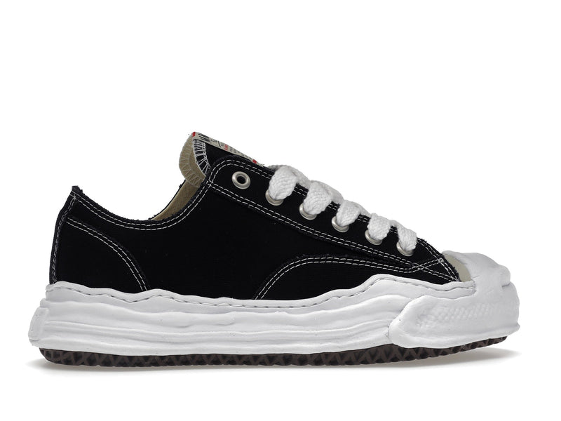 Maison Mihara Yasuhiro Hank OG Sole Canvas Low Schwarz