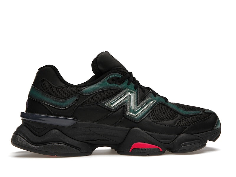 New Balance 9060 Mowalola Burglarwear Noir Bleu Sarcelle Rose 