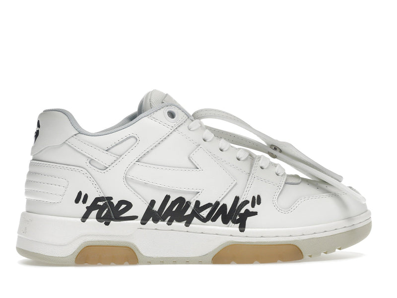 OFF-WHITE Out Of Office OOO Baskets basses pour la marche Blanc Noir 