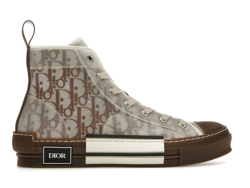 Dior B23 High Top Café Blanc Dior Oblique