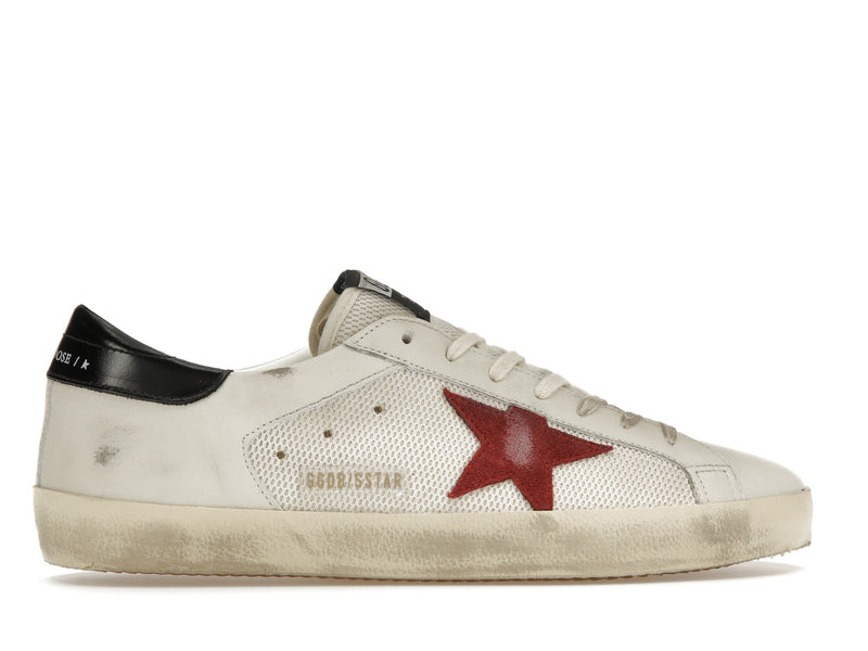 Golden Goose Super-Star Blanc Rouge Noir