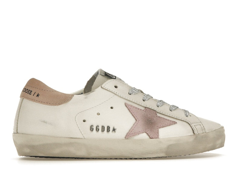Golden Goose Super-Star Blanc Rose Antique