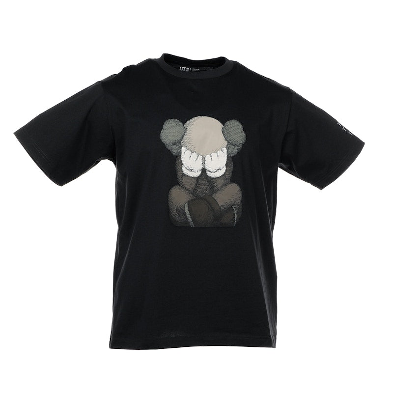 T-shirt KAWS x Uniqlo Tokyo First (tailles Asie) Gris foncé 