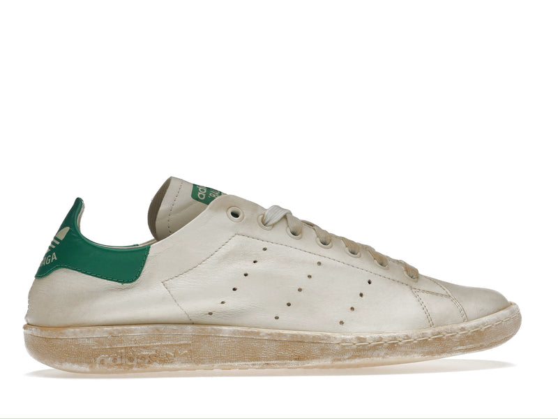 Balenciaga x adidas Stan Smith Blanc Vert Usé