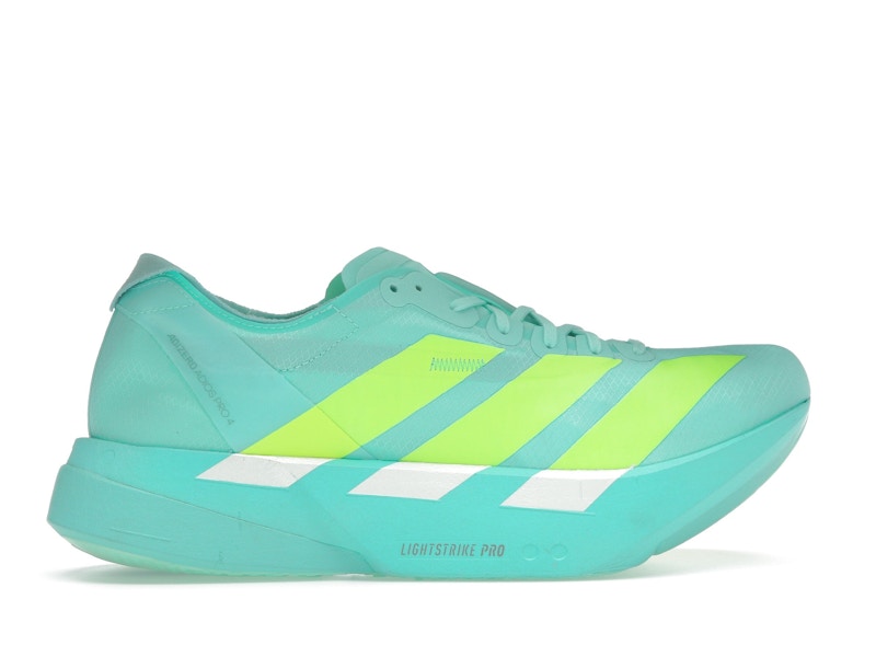 adidas Adizero Adios Pro 4 Flash Aqua Lucid Citron