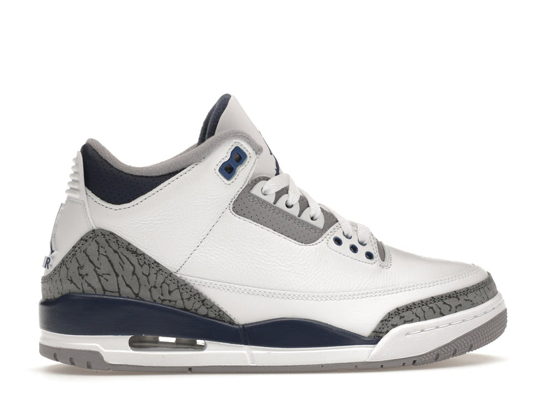 Jordan 3 Retro Bleu Marine Minuit