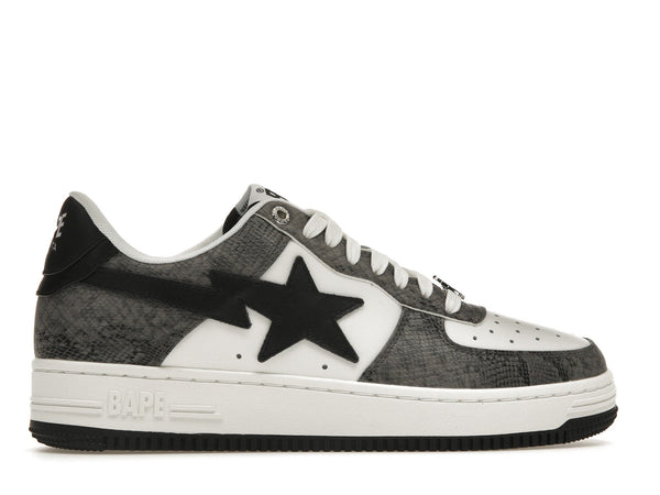 A Bathing Ape Bape Sta Snake Skin Noir