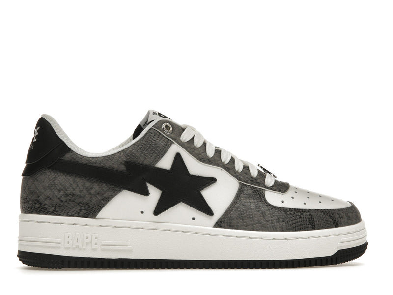 A Bathing Ape Bape Sta Snake Skin Noir