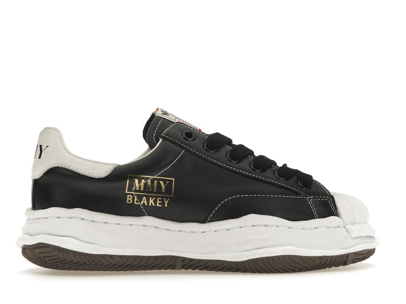 Maison Mihara Yasuhiro Blakey OG Sole Cuir Basse Noir