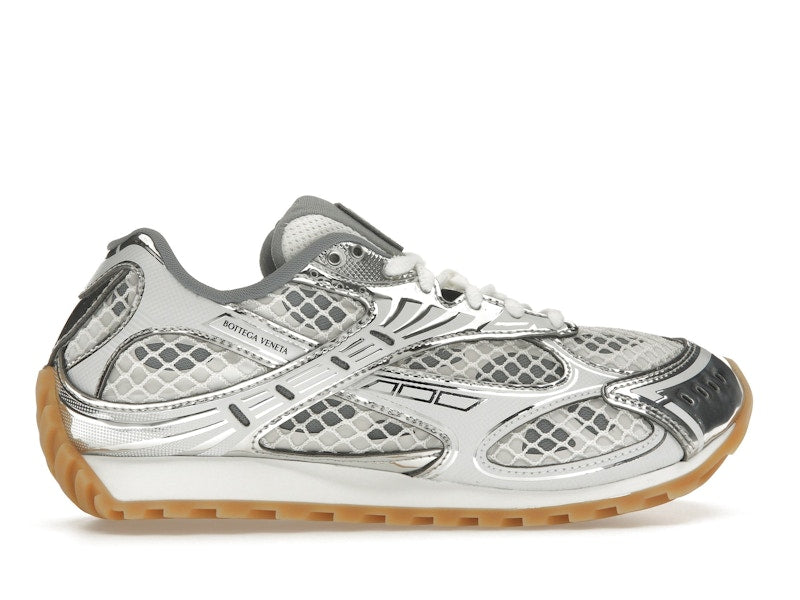 Bottega Veneta Orbit Argent Blanc