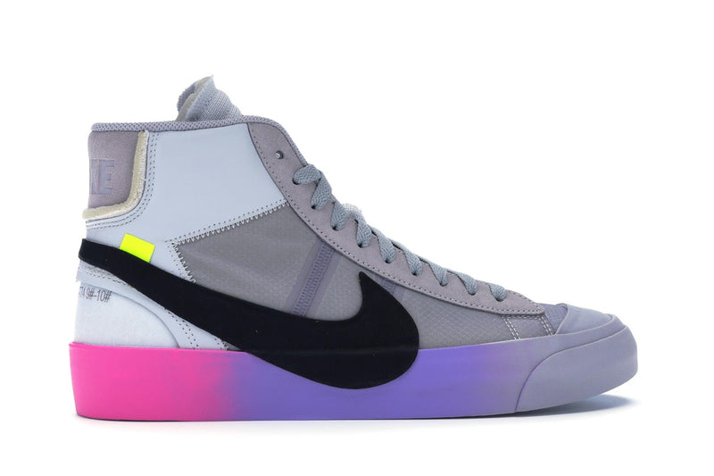 Nike Blazer Mid Off-White Gris Loup Serena Queen