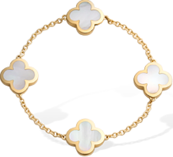 Bracelet Pure Alhambra, 4 motifs