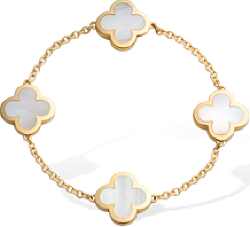 Bracelet Pure Alhambra, 4 motifs
